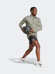 adidas Green Train Essentials Training Long Sleeve Sweatshirt - Image 3 of 6