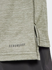 adidas Green Train Essentials Training Long Sleeve Sweatshirt - Image 5 of 6