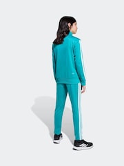 adidas Green Light Seasonal Essentials Tiberio 3-Stripes Tricot Tracksuit Kids - Image 2 of 5