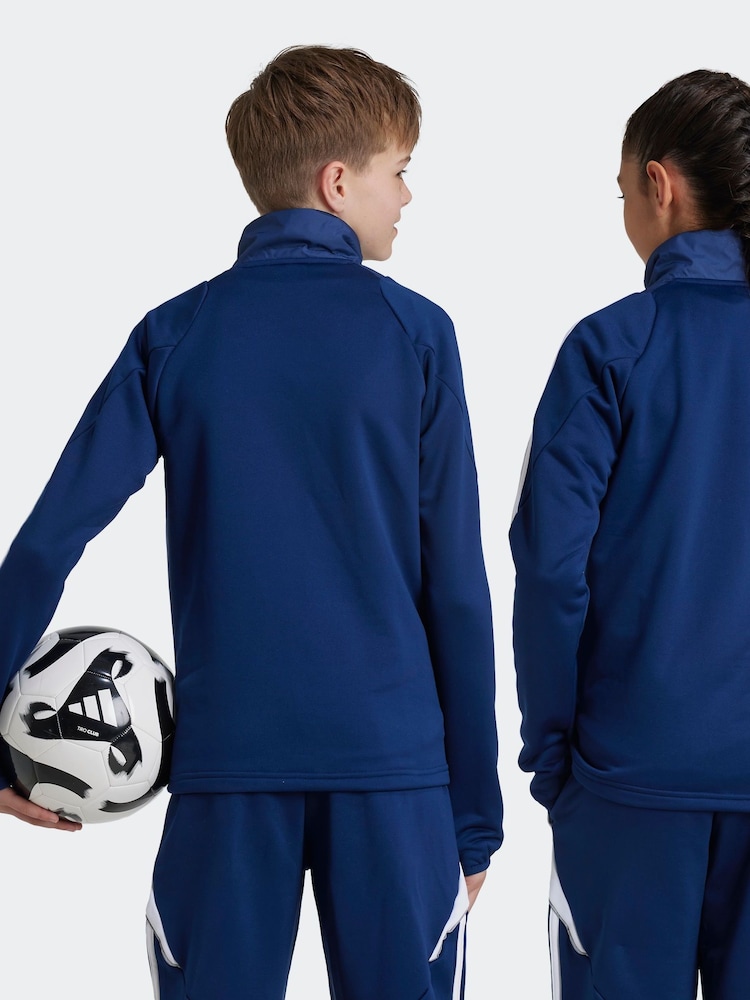 adidas Blue Tiro 24 Winterized Kids Top - Image 2 of 5 adidas Blue Tiro 24 Winterized Kids Top - Image 2 of 5