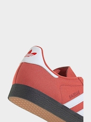 adidas Originals Red Gazelle Trainers - Image 8 of 9