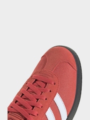 adidas Originals Red Gazelle Trainers - Image 9 of 9