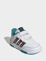 adidas White Disney Coco Tensaur Hook and Loop Infant Trainers - Image 1 of 9
