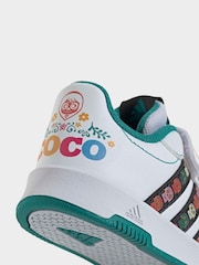 adidas White Disney Coco Tensaur Hook and Loop Infant Trainers - Image 8 of 9