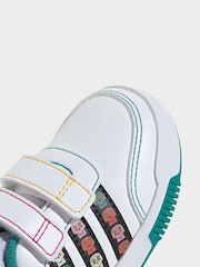adidas White Disney Coco Tensaur Hook and Loop Infant Trainers - Image 9 of 9