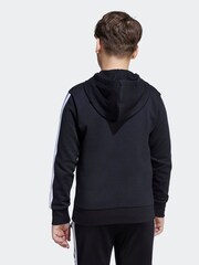 adidas Black Essentials Kids Hoodie - Image 2 of 4
