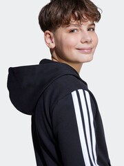 adidas Black Essentials Kids Hoodie - Image 4 of 4