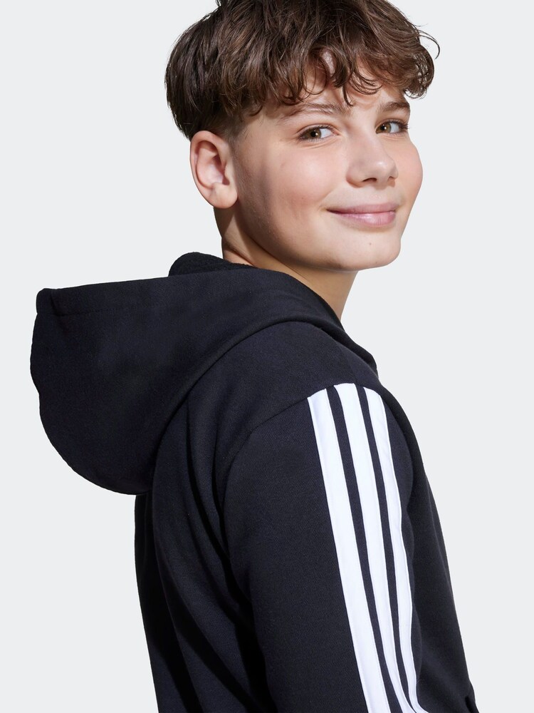 adidas Black Essentials Kids Hoodie - Image 4 of 4