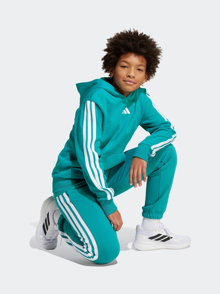adidas Green Essentials Kids Hoodie - Image 1 of 5 adidas Green Essentials Kids Hoodie - Image 1 of 5