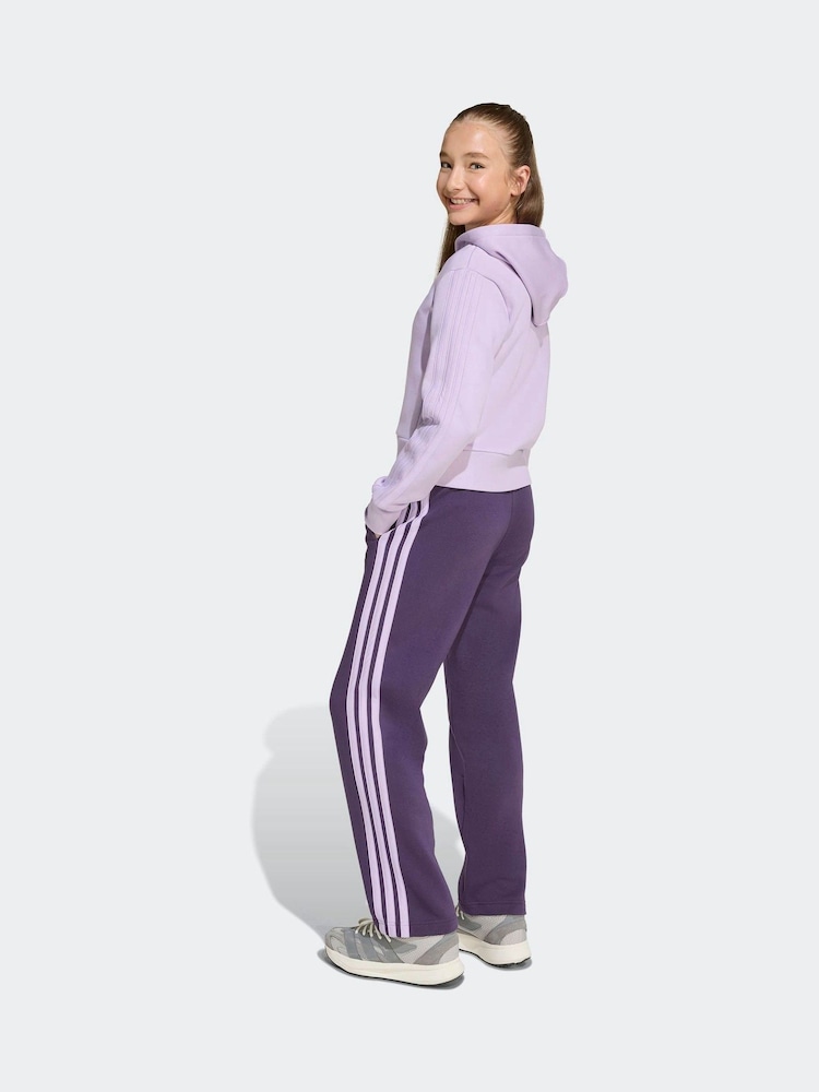 adidas Purple Essentials Kids Tracksuit - Image 2 of 8 adidas Purple Essentials Kids Tracksuit - Image 2 of 8