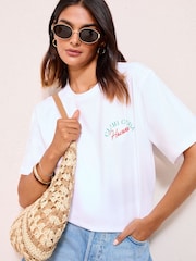 Friends Like These Tropics Graphic Print T-Shirt - Image 2 of 5