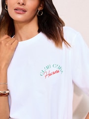 Friends Like These Tropics Graphic Print T-Shirt - Image 4 of 5