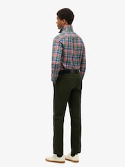 Superdry Green Merchant 5 Pocket Work 100% Cotton Pants - Image 3 of 6