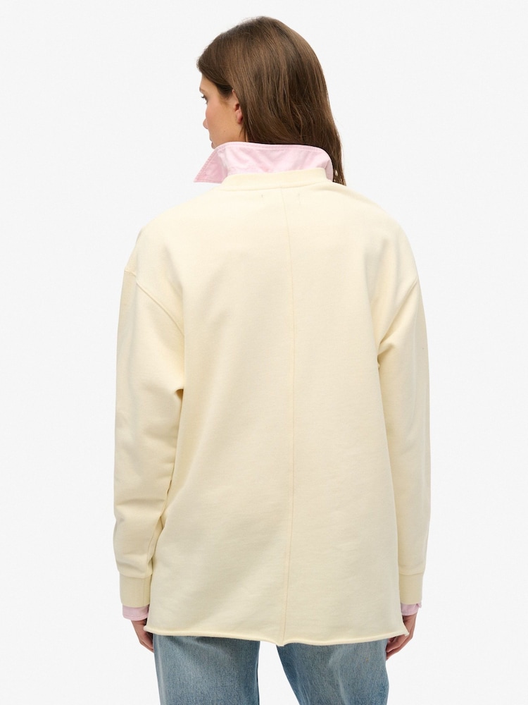 Superdry White Studios Crew Sweatshirt - Image 2 of 6
