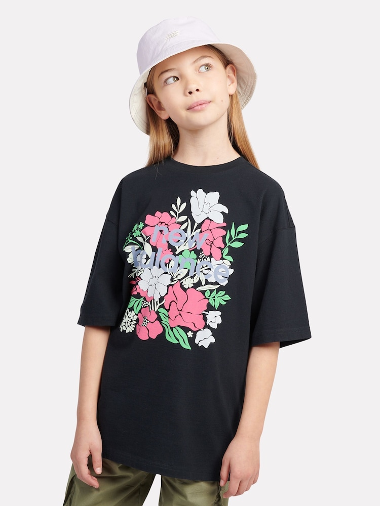 New Balance Purple Kids Reversible Bucket Hat - Image 7 of 10