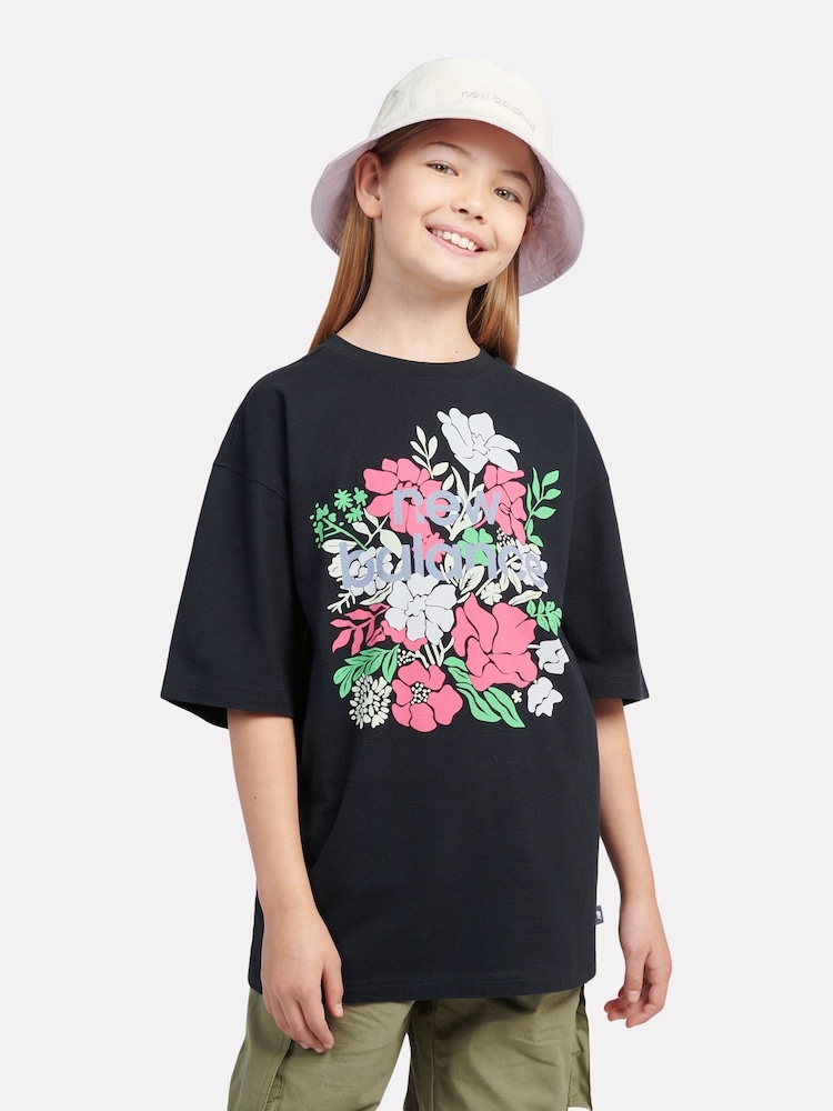 New Balance Purple Kids Reversible Bucket Hat - Image 9 of 10