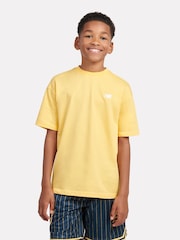 New Balance Yellow Kids Jersey Small Logo 100% Cotton T-Shirt - Image 1 of 1