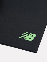 Verde - New Balance Kids The System Graphic 100% Cotton T-Shirt And Shorts Set - Imagen 11 de 11