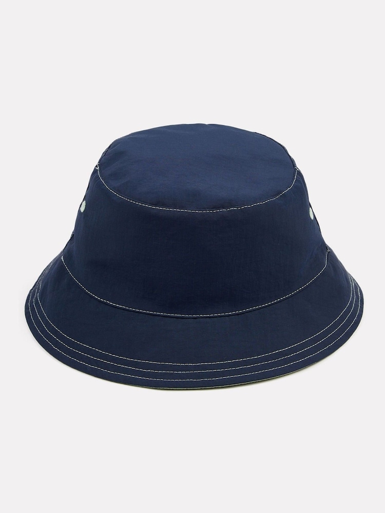 New Balance Blue Kids Reversible Bucket Hat - Image 2 of 9
