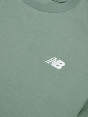 New Balance Green Kids Back Graphic Queue 100% Cotton T-Shirt - Image 10 of 10