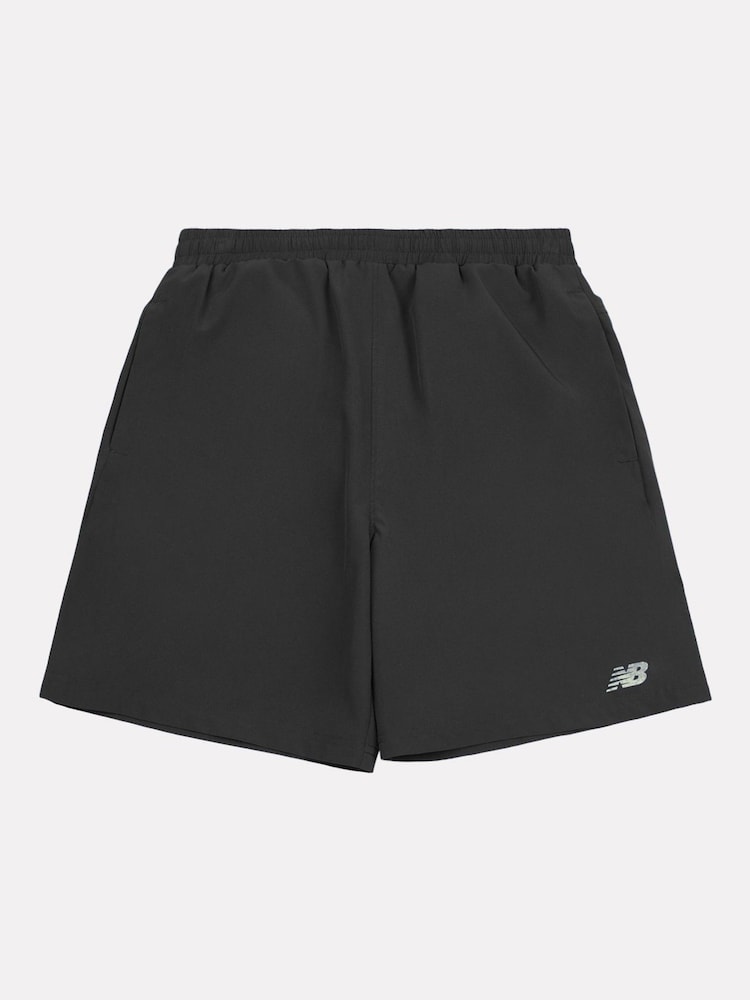 New Balance Black Kids Woven Shorts - Image 1 of 3