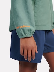 New Balance Green Kids Athletics Woven Mesh Lined Jacket - Image 4 of 10