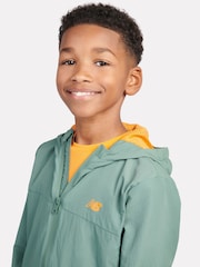 New Balance Green Kids Athletics Woven Mesh Lined Jacket - Image 6 of 10