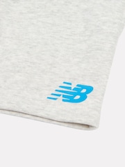 New Balance Light Blue Kids Jersey Ringer T-Shirt & Shorts Set - Image 6 of 6