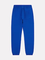 New Balance Light Blue Boys 100% Cotton French Terry Small Logo Joggers - Image 7 of 8