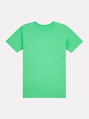 New Balance Green Kids Chalkboard Graphic 100% Cotton T-Shirt - Image 8 of 9