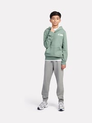 New Balance Green Kids Authentic Brand Players Back Graphic 100% Cotton Hoodie - Image 5 of 10