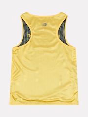 New Balance Yellow Kids Hoops Reversible Tank - Image 7 of 9