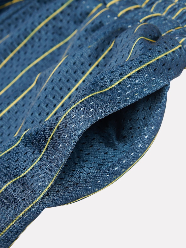 New Balance Blue Kids Hoops Mesh Shorts - Image 10 of 10