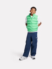 New Balance Green Boys Bond Quilted Gilet - Image 5 of 8