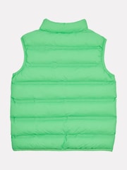 New Balance Green Boys Bond Quilted Gilet - Image 7 of 8