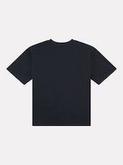 New Balance Black Kids Authentic Brand Players Graphic 100% Cotton T-Shirt - Image 8 of 8