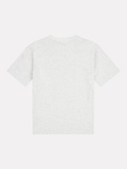 New Balance White Kids Hoops Branded Graphic 100% Cotton T-Shirt - Image 8 of 9