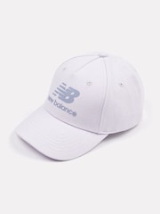 New Balance Purple Stacked Logo Cap - Image 1 of 1
