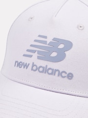 New Balance Purple Stacked Logo Cap - Image 3 of 3