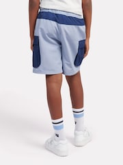 New Balance Blue Kids Premium Ripstop Shorts - Image 3 of 8