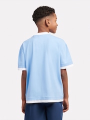 New Balance Blue Kids Hoops Layup Graphic T-Shirt - Image 3 of 9