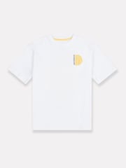 New Balance White Kids Hoops Layup Graphic T-Shirt - Image 7 of 10