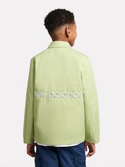 New Balance Green Kids Premium Raglan Coach Jacket - Image 3 of 5