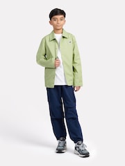 New Balance Green Kids Premium Raglan Coach Jacket - Image 5 of 5
