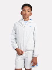 New Balance Grey Kids RC Packable Ripstop Jacket - Image 1 of 10