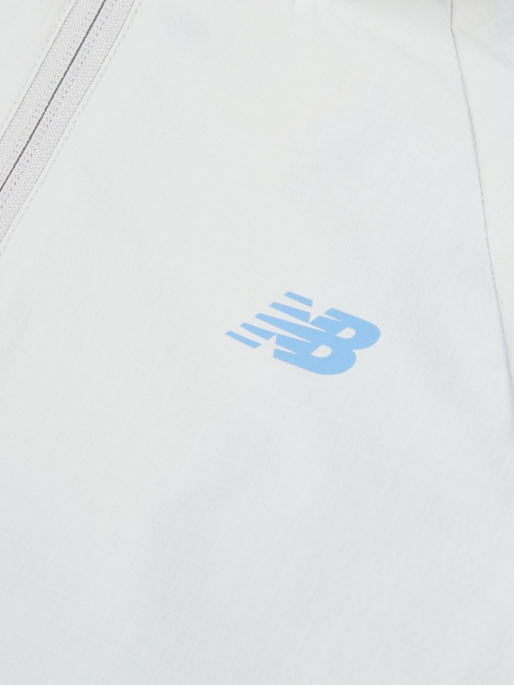 New Balance Grey Kids RC Packable Ripstop Jacket - Image 10 of 10