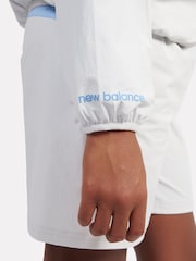 New Balance Grey Kids RC Packable Ripstop Jacket - Image 6 of 10