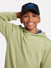 New Balance Black Stacked Logo Cap - Image 1 of 2