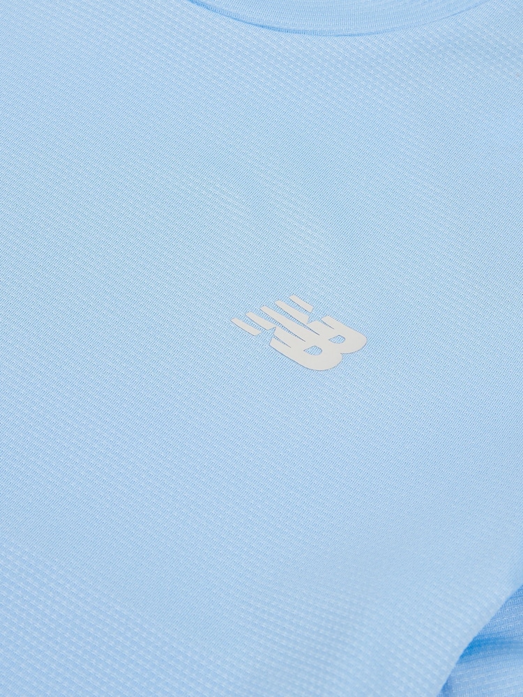 New Balance Blue Kids RC 100% Cotton T-Shirt - Image 7 of 7