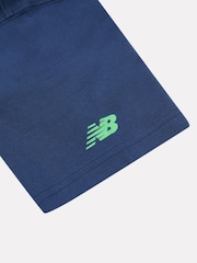 New Balance Light Blue Kids Fitness Centre Illustrated Graphic 100% Cotton T-Shirt - Image 10 of 10